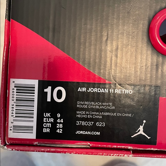 Nike Air Jordan 11 Retro men’s 10 - Picture 15 of 16